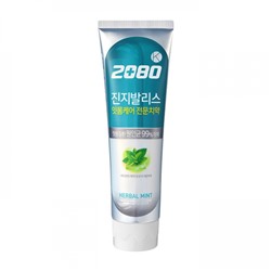 996805 Антибактериальная зубная паста с экстрактом гинкго билоба вкус мяты и целебных трав  Dental Clinic 2080 K Herbal Mint 120 гр/Корея