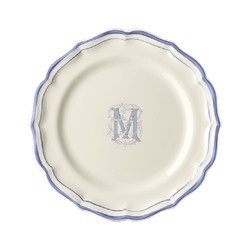 Десертная тарелка, белый/голубой  FILET BLEU M,Gien