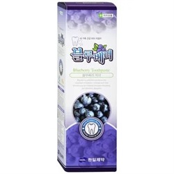 59059 Natural A Blueberry Toothpaste Зубная паста с экстрактом черники, 180 гр,/5Корея