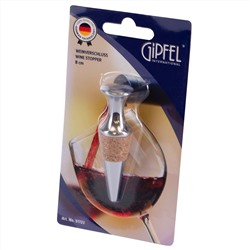 51723 GIPFEL Пробка для вина 8 см. Материал: цинковый сплав, пробка