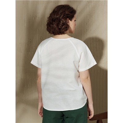 Блуза с низом на резинке        (арт. 07616-6), ООО МОНГОЛКА