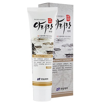 591821 Корея «Hanil» "Arirang Anti-halitosis" Зубная паста от неприятного запаха, 150гр.