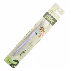 611554 CJ LION "Kids Safe" Зубная щетка детская с нано-серебряным покрытием №2  (от 4 до 6 лет) /Корея