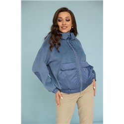 Куртка женская демисезонная 23999 (голубой/тедди)