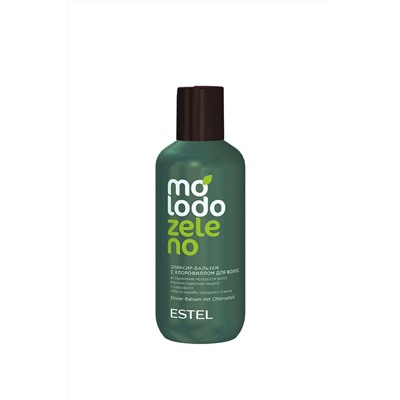 Estel Molodo Zeleno Бальзам-эликсир для волос с хлорофиллом, 200 мл