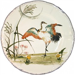 Тарелка под второе Журавль из коллекции Grands Oiseaux, Gien