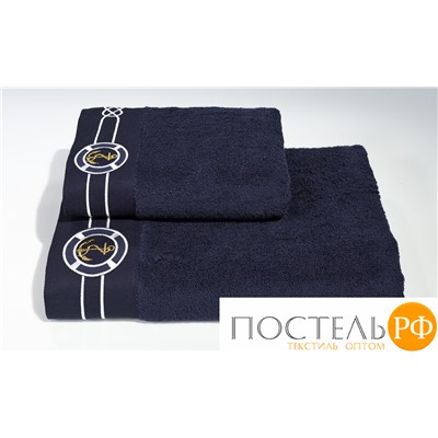 1010G10032122 Полотенце Soft cotton MARINE тёмно-синий 50X100