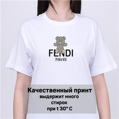 Футболка Fendi арт 9487