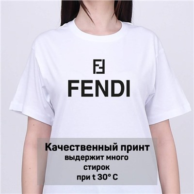 Футболка Fendi арт 9582