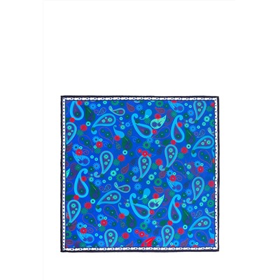 Карманный платок GREG Hanky-poly 33х33-синий 710.6.10