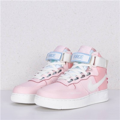 Кроссовки Nike Air Force 1 Mid Pink арт 5512-5