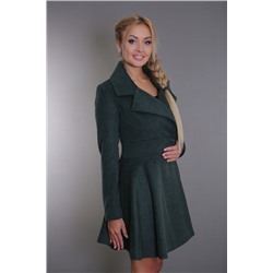 Пальто женское демисезонное 17502-800 (зеленый)