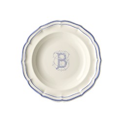 Суповая тарелка, белый/голубой FILET BLEU B,Gien