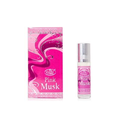 La de Classic Concentrated Perfume PINK MUSK (Масляные арабские духи РОЗОВЫЙ МУСК, Ла Де Классик), 6 мл.