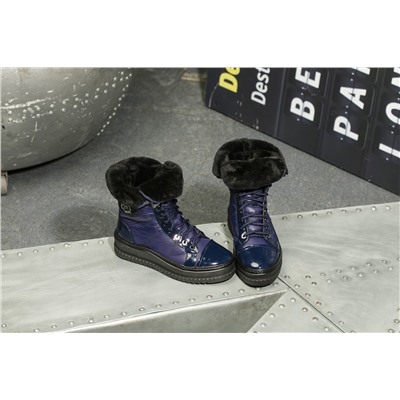 Сапоги женские KB640BL Blau Синий KING BOOTS Германия