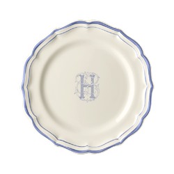 Десертная тарелка, белый/голубой  FILET BLEU H,Gien