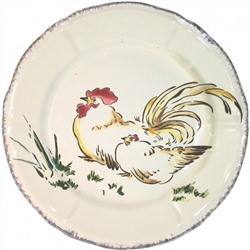 Тарелка десертная Петух Нагасаки из коллекции Grands Oiseaux, Gien