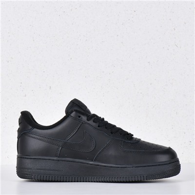 Зимние кроссовки Nike Air Force 1 Black арт w680-1