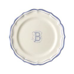 Десертная тарелка, белый/голубой  FILET BLEU B,Gien