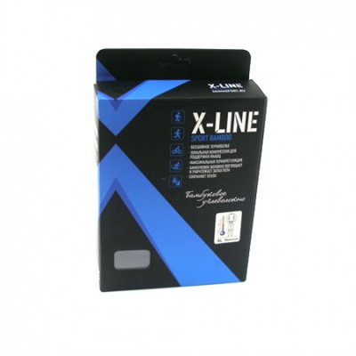 X-Line Sport (женское)	черный с синим/черный с красным/черный с серым