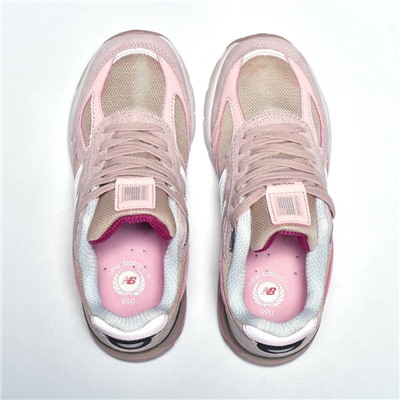 Кроссовки New Balance 990 Pink арт 524-8