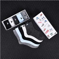 Подарочный набор мужских носков Adidas р-р 41-47 (5 пар) арт 2294