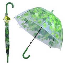 Зонт "Листья" (полуавтомат), диаметр 80см