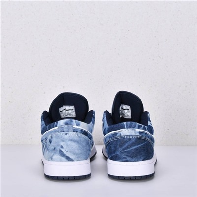 Кроссовки Nike Air Jordan 1 Low Blue арт 5526-29