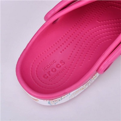 Сабо Crocs Bayaband Clog цвет розовый арт 1550