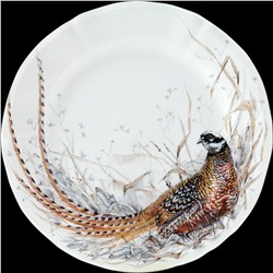 Тарелка десертная с фазаном из коллекции Sologne, Gien