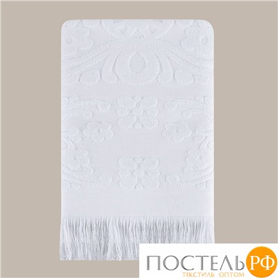 Полотенце Arya С Бахромой 50X90 Isabel Soft Белый