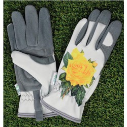 Садовые перчатки GOLD LEAF Хэмптон (Желтая роза)