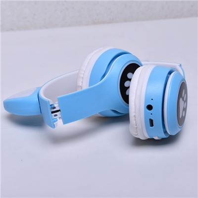 Наушники беспроводные Cat Ear Blue арт 1159