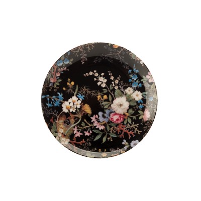 Тарелка закусочная Полночные цветы, 20 см, 53995