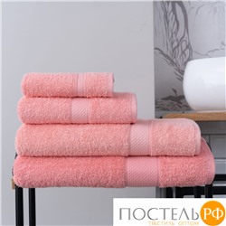 Полотенце Arya Однотонное 30X50 Miranda Soft Коралловый