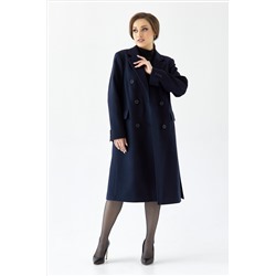 Пальто женское демисезонное 25415 (синий)