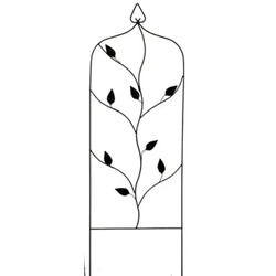 Пергола для цветов      "Листья"                                40-1061 ( 41 х 122см)