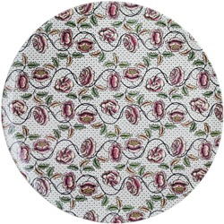 Большая настенная тарелка с розами из коллекции Dominote , Gien