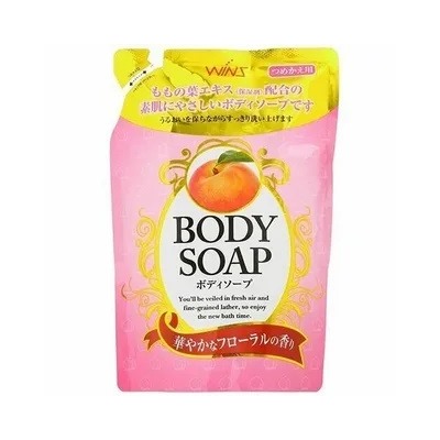 802028 ROCKET SOAP ROCKET SOAP Peach Body Wash Жидкое мыло для тела для всех типов кожи с ароматом Персика 900мл м/у