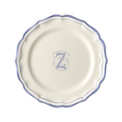 Десертная тарелка, белый/голубой  FILET BLEU Z,Gien