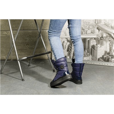 Сапоги женские KB640BL Blau Синий KING BOOTS Германия