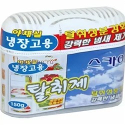 133037 HAPPYROOM Поглотитель запахов для холодильников (мята) 150г/Корея