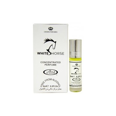 Al-Rehab Concentrated Perfume WHITE HORSE (Масляные арабские духи БЕЛАЯ ЛОШАДЬ, Аль-Рехаб), 6 мл.