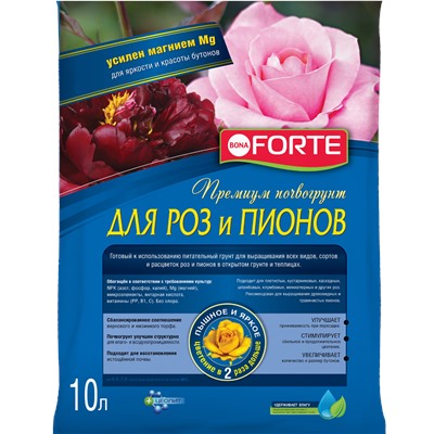 Bona Forte Грунт для роз и пионов 10л