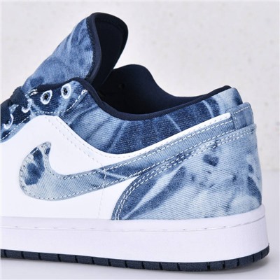 Кроссовки Nike Air Jordan 1 Low Blue арт 5526-29