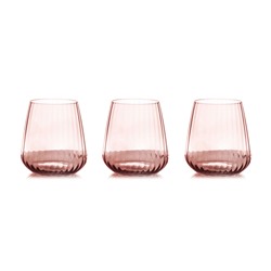 Набор стаканов для виски Opium, розовый, 0,45 л, 6 шт, 62799