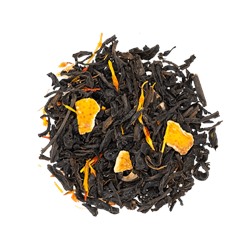 Черный ароматизированный чай  КРАСНЫЙ АПЕЛЬСИН 250гр