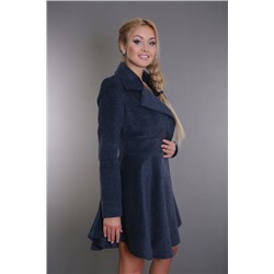 Пальто женское демисезонное 17502-017(серый)
