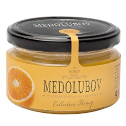 Мёд-суфле Медолюбов с апельсином 250мл