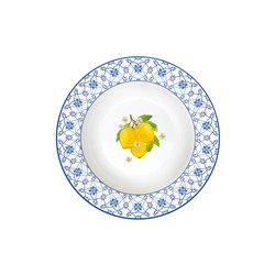 Тарелка суповая Positano, 21,5 см, 0,25 л, 60339
